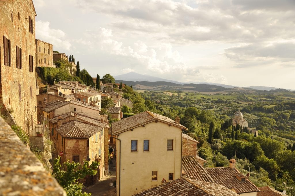 A landscape of Tuscany