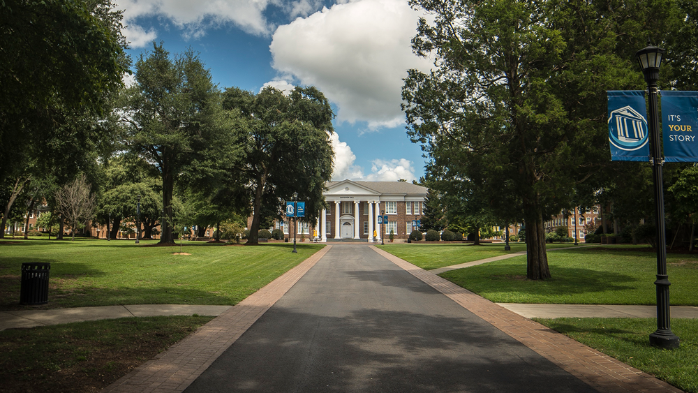 Davidson Hall at Coker University