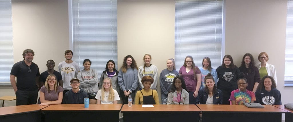 Group photo of all the 2018 STEM Scholars